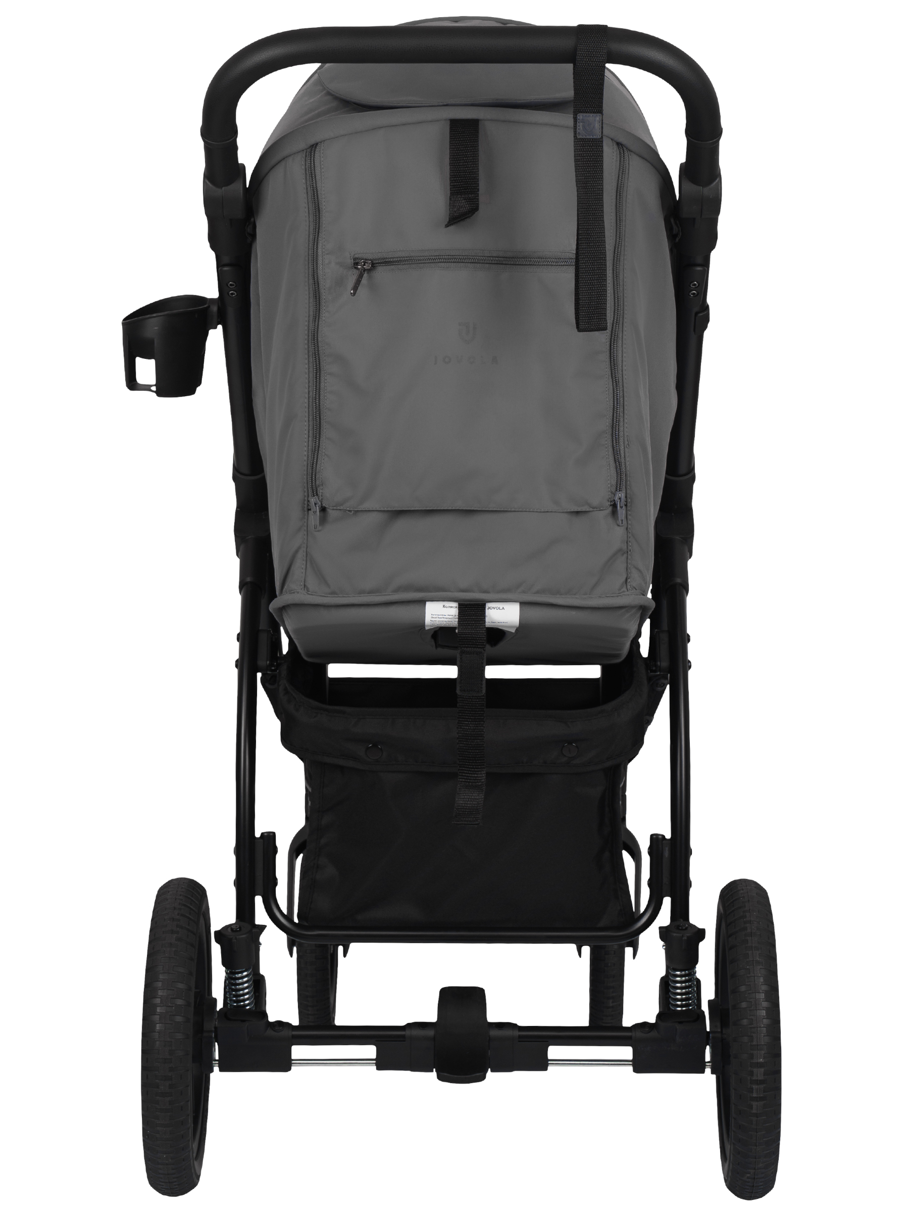 Коляска прогулочная JOVOLA Selena SL, всесезонная серый - фото 25