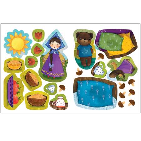 Книга МОЗАИКА kids сказки малышей Маша и медведи