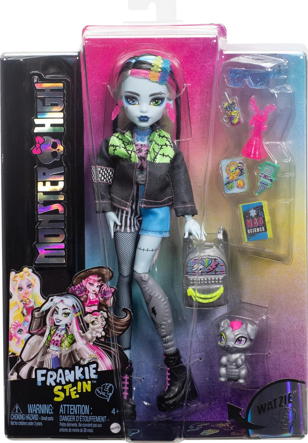 Кукла модельная Monster High Core Doll Фрэнки HXH73 - фото 6