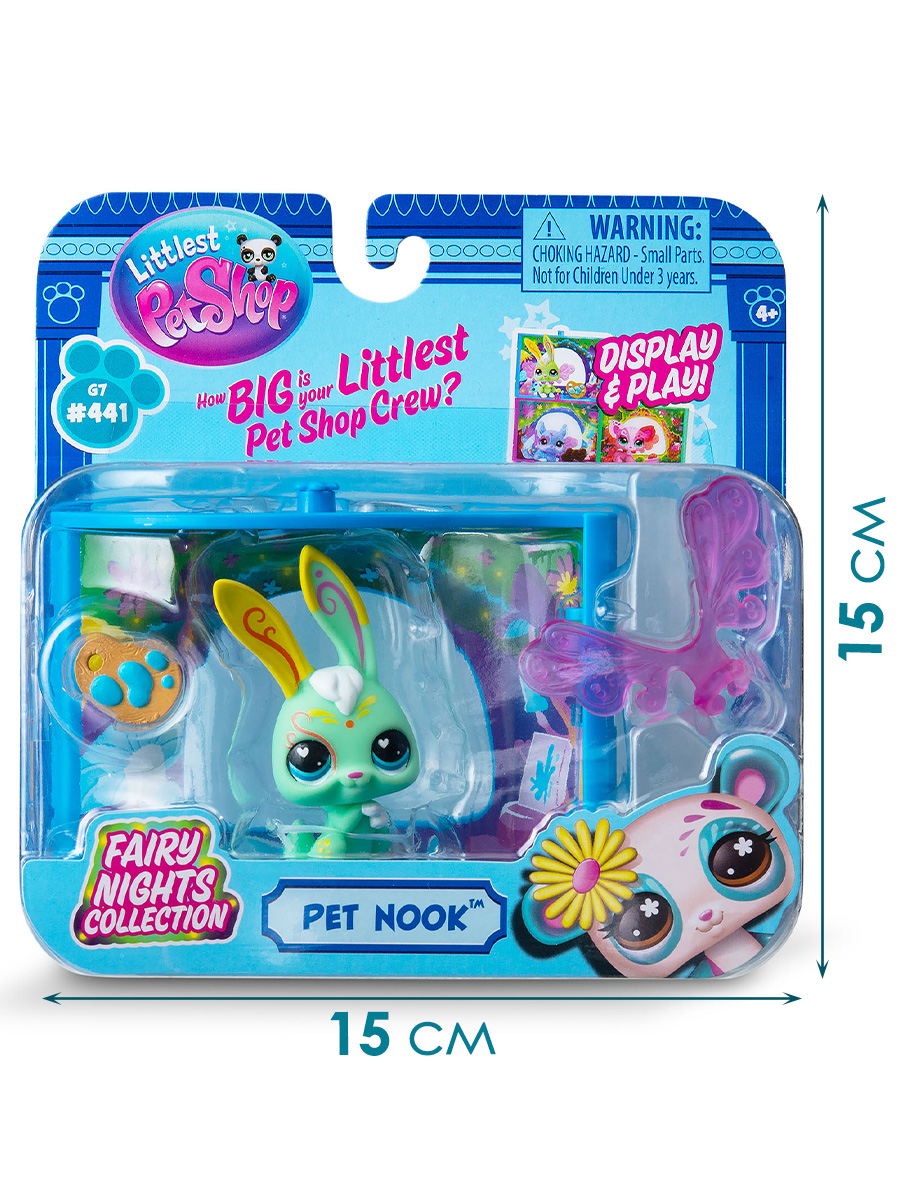 Игровой набор Littlest Pet Shop Уголок Крылатого Кролика - фото 6