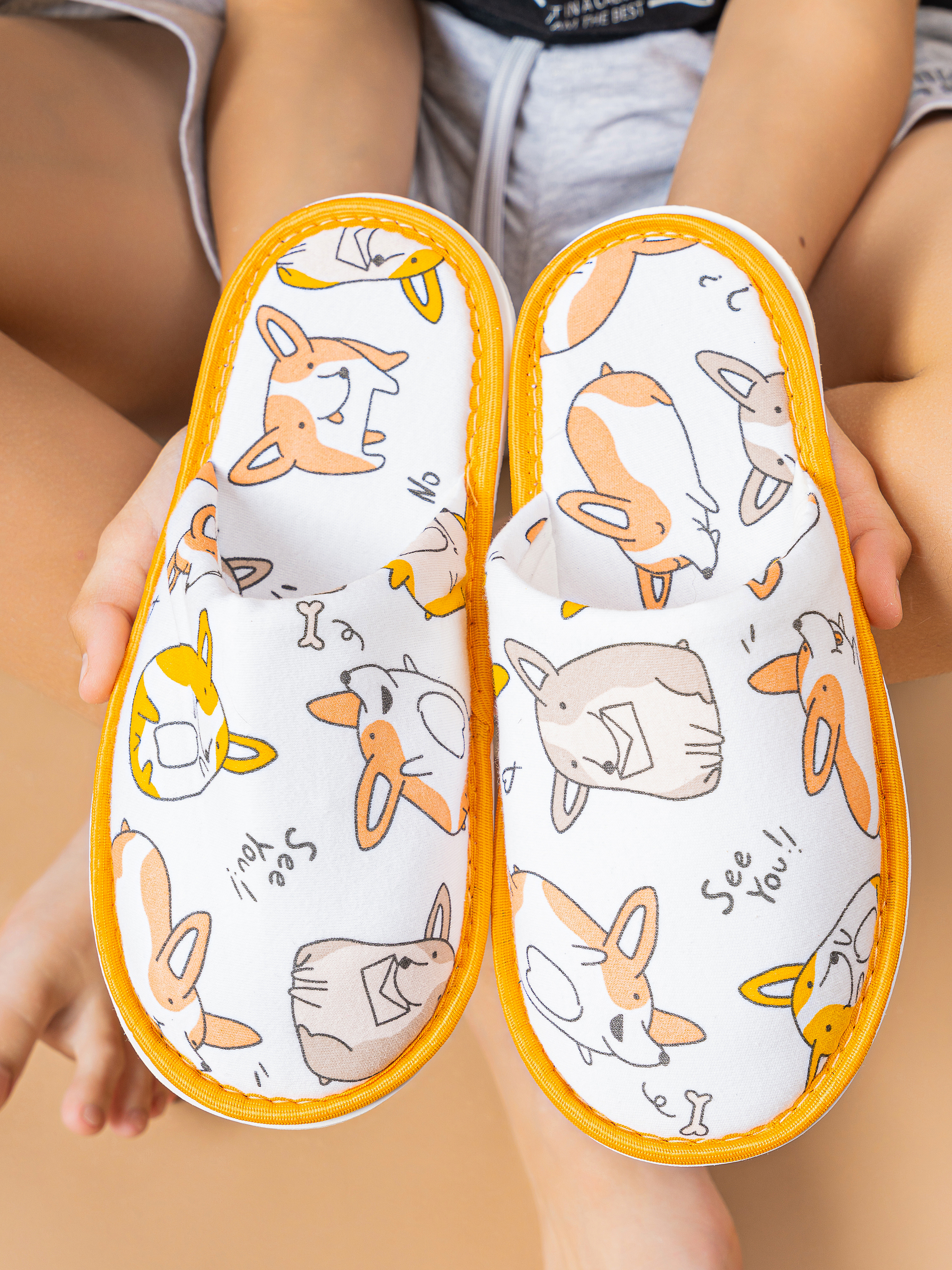 Тапочки IVShoes С-6ДМ(мл)-МР/корги - фото 5