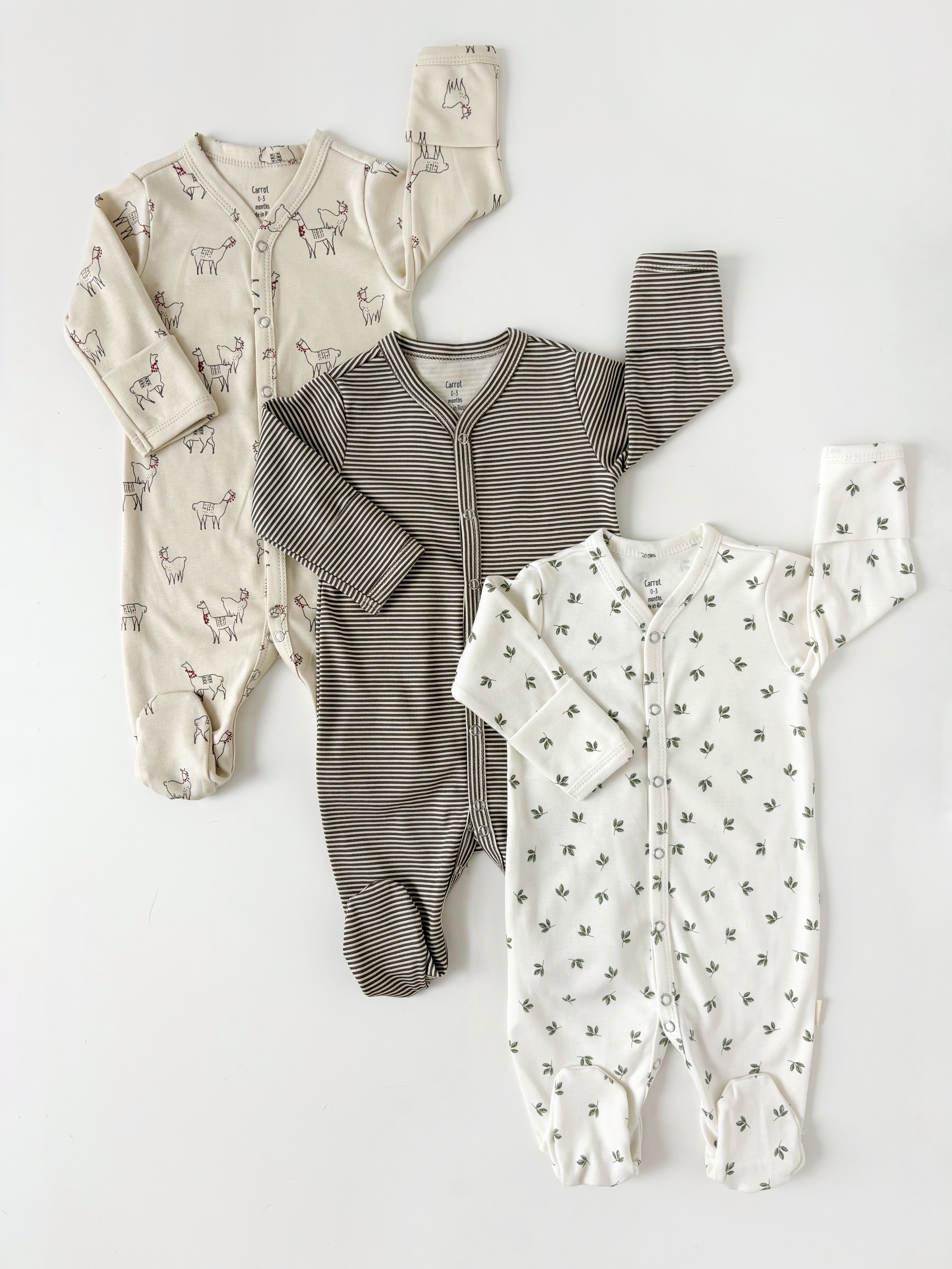 Комбинезон 3 шт Carrot 10002259ламы - фото 2