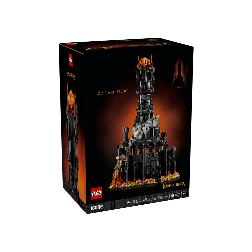 Конструктор LEGO Icons Властелин колец: Барад-Дур 3601 дет. - фото 1