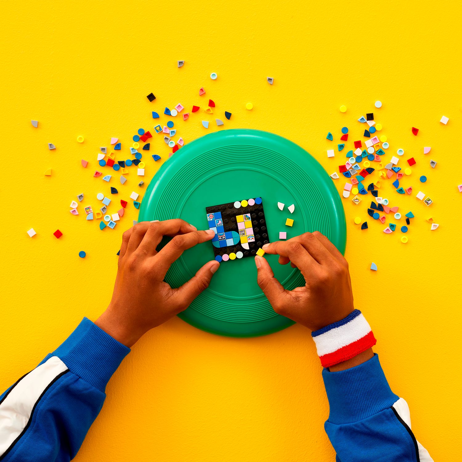Конструктор LEGO DOTS Extra Dots Series Sport блочный - фото 3