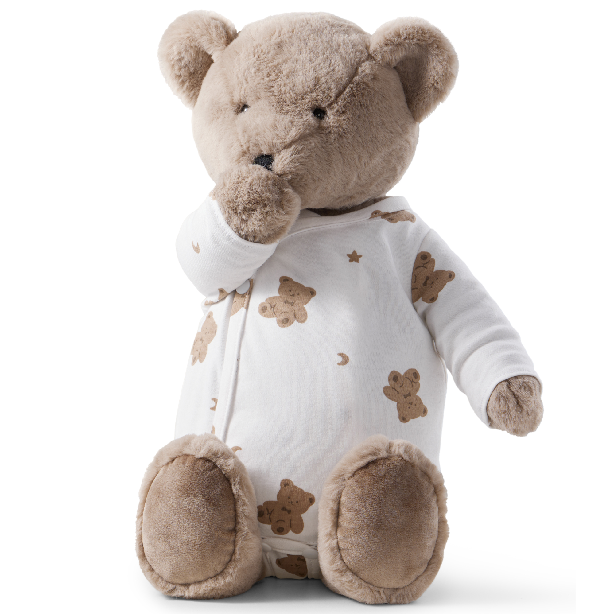 Мягкая игрушка Happy Baby мишка Коричневый 54 см - фото 11