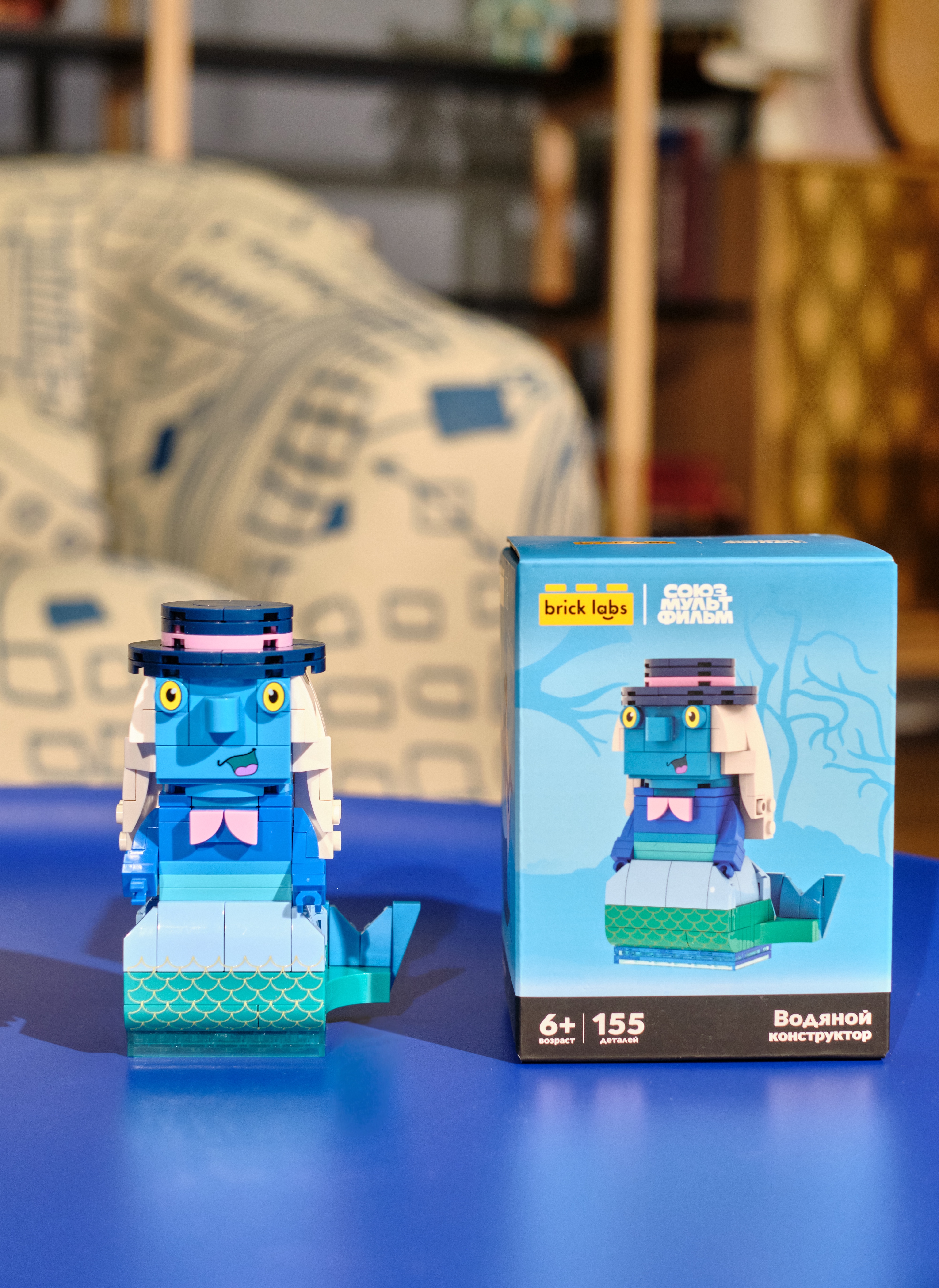 Конструктор brick labs Водяной 155 дет. - фото 4