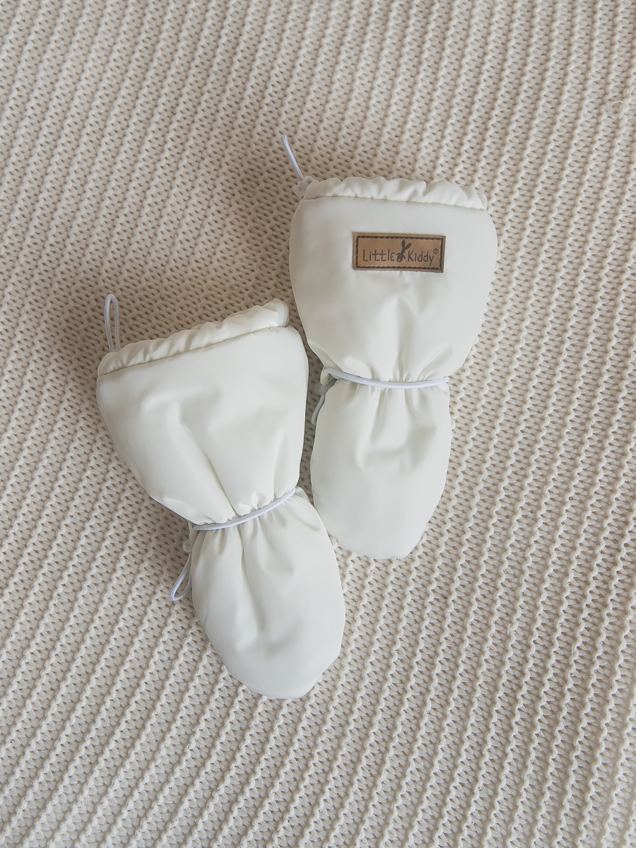 Варежки LittleKiddy varegki_demiмолочный - фото 7