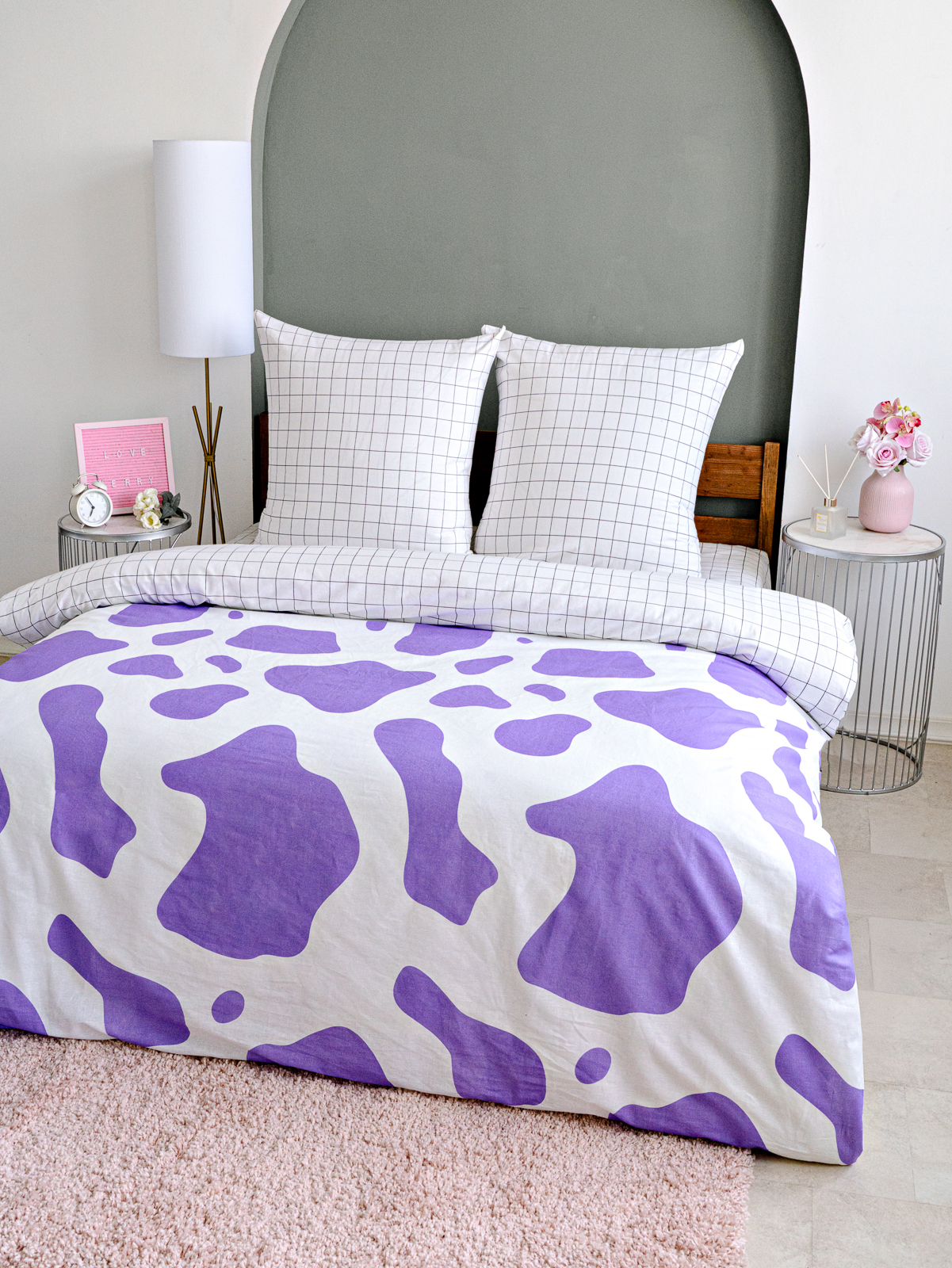 Комплект постельного белья LOVEBERRY Милка евро 4 предм. - фото 10