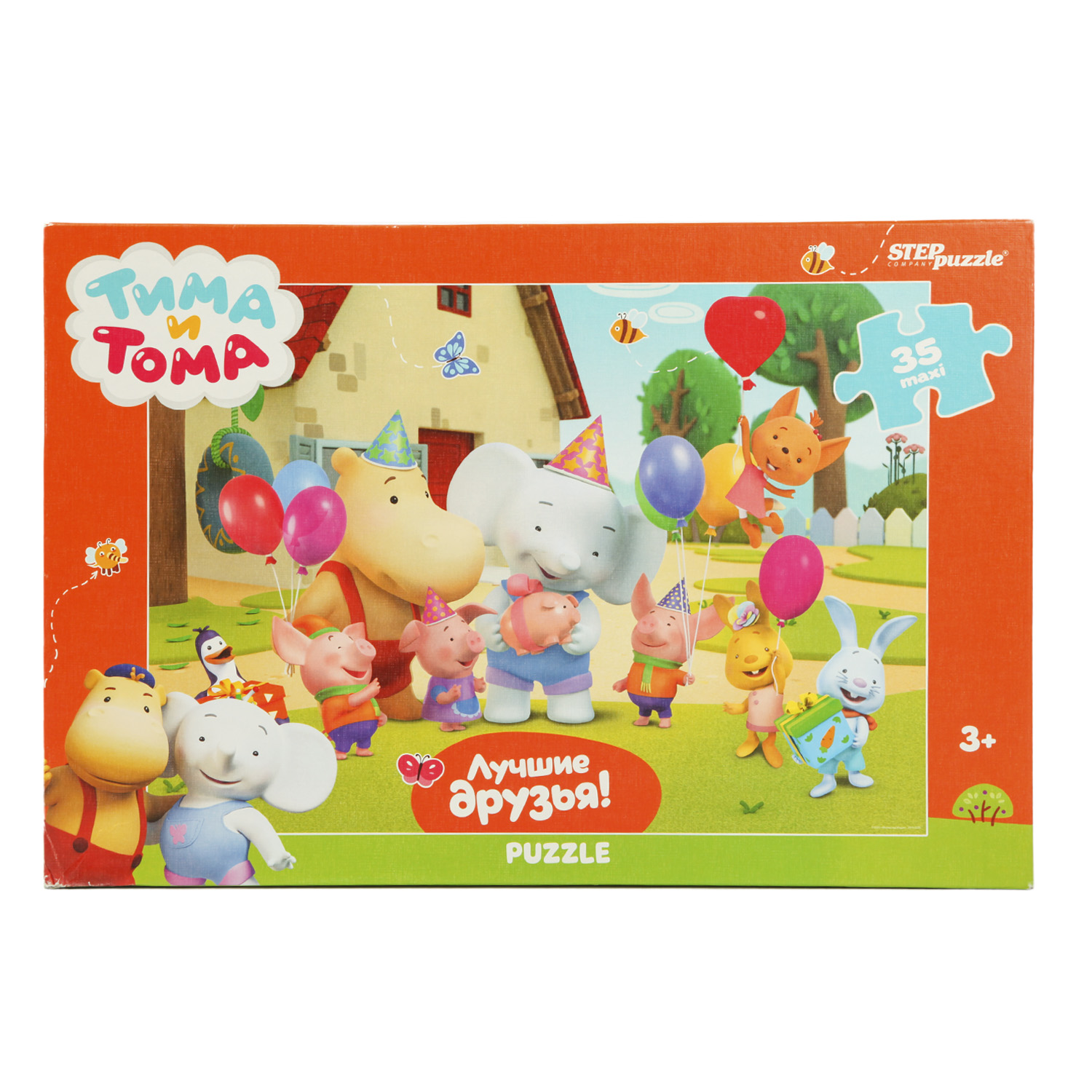 Пазл Step puzzle Тима и Тома 91249 - фото 1