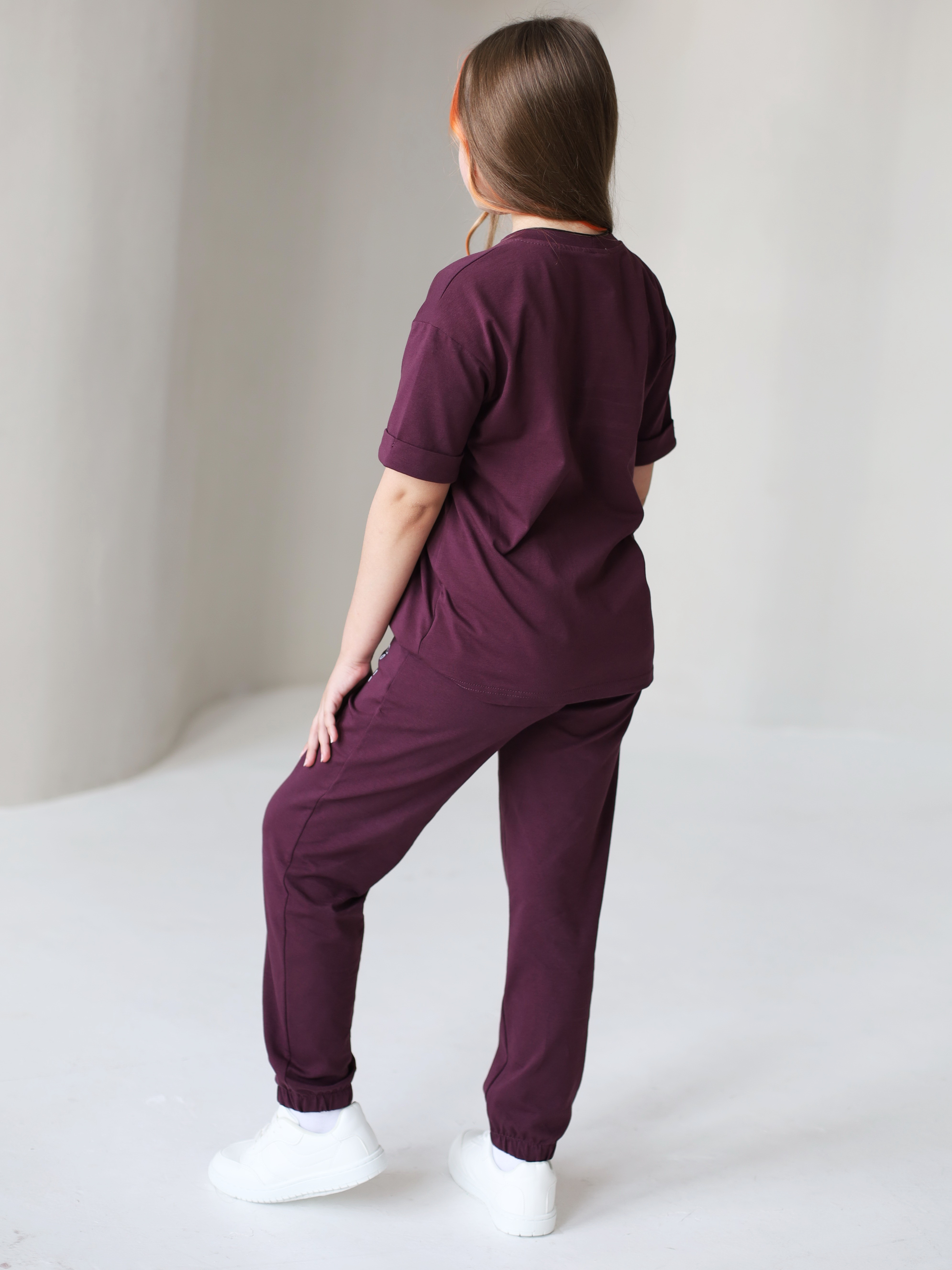 Костюм Агапэ 8017_бургунди - фото 6