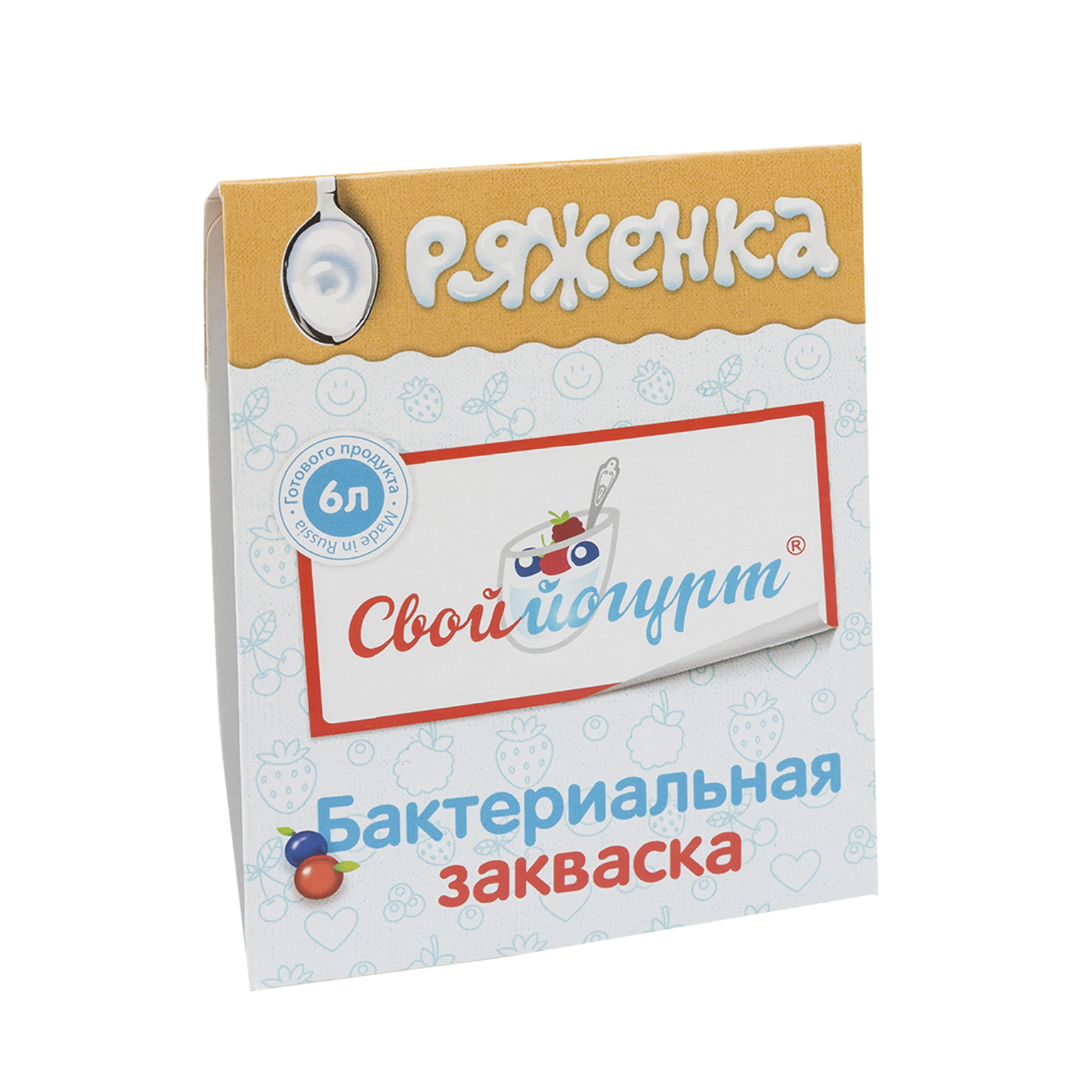 Закваска для ряженки Свой йогурт 2 порции - фото 1