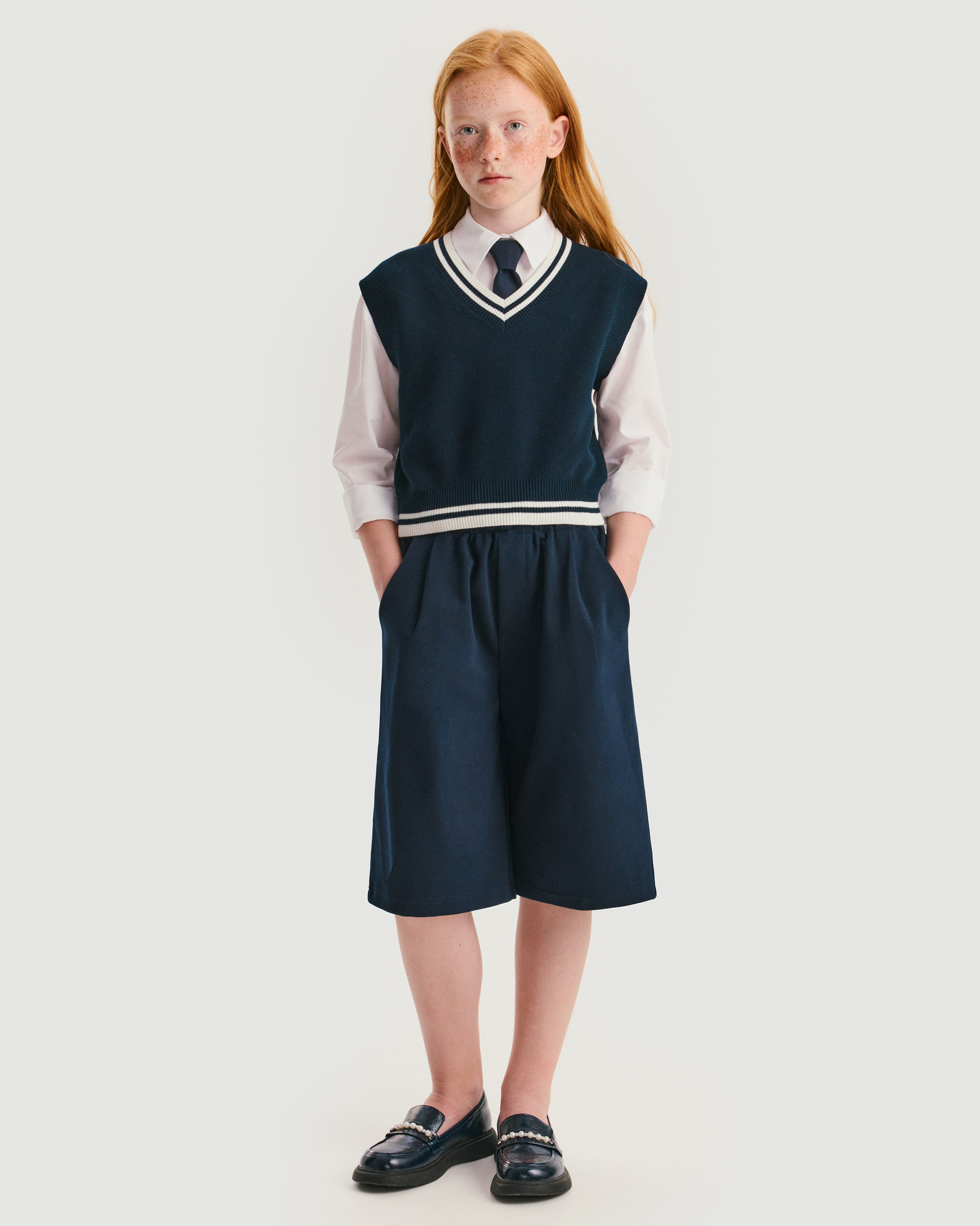 Бермуды Futurino School B26FS2-GZ-32tg-D6 - фото 1