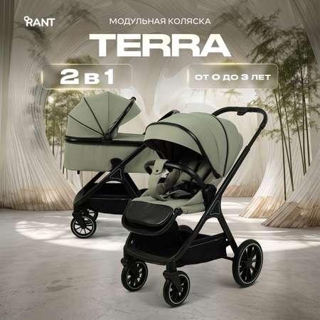 Коляска 2в1 Rant Basic Terra 2в1 зеленый