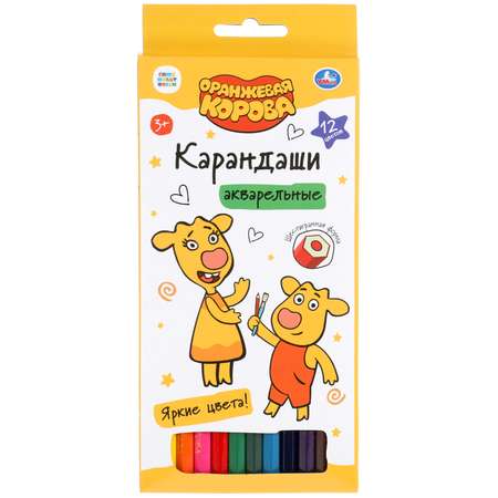 Карандаши акварельные УМка 12 шт.