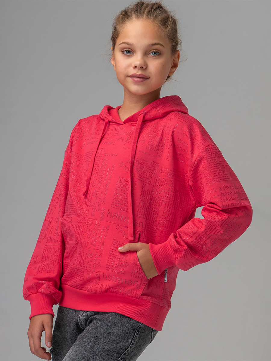 Худи BONITO KIDS SS6073фуксия - фото 2
