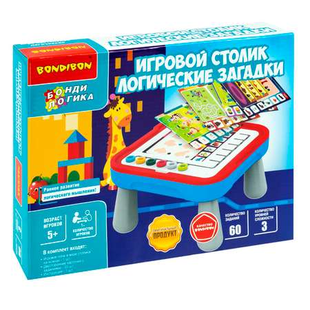 Настольная игра Bondibon логическая ИГРОВОЙ СТОЛИК