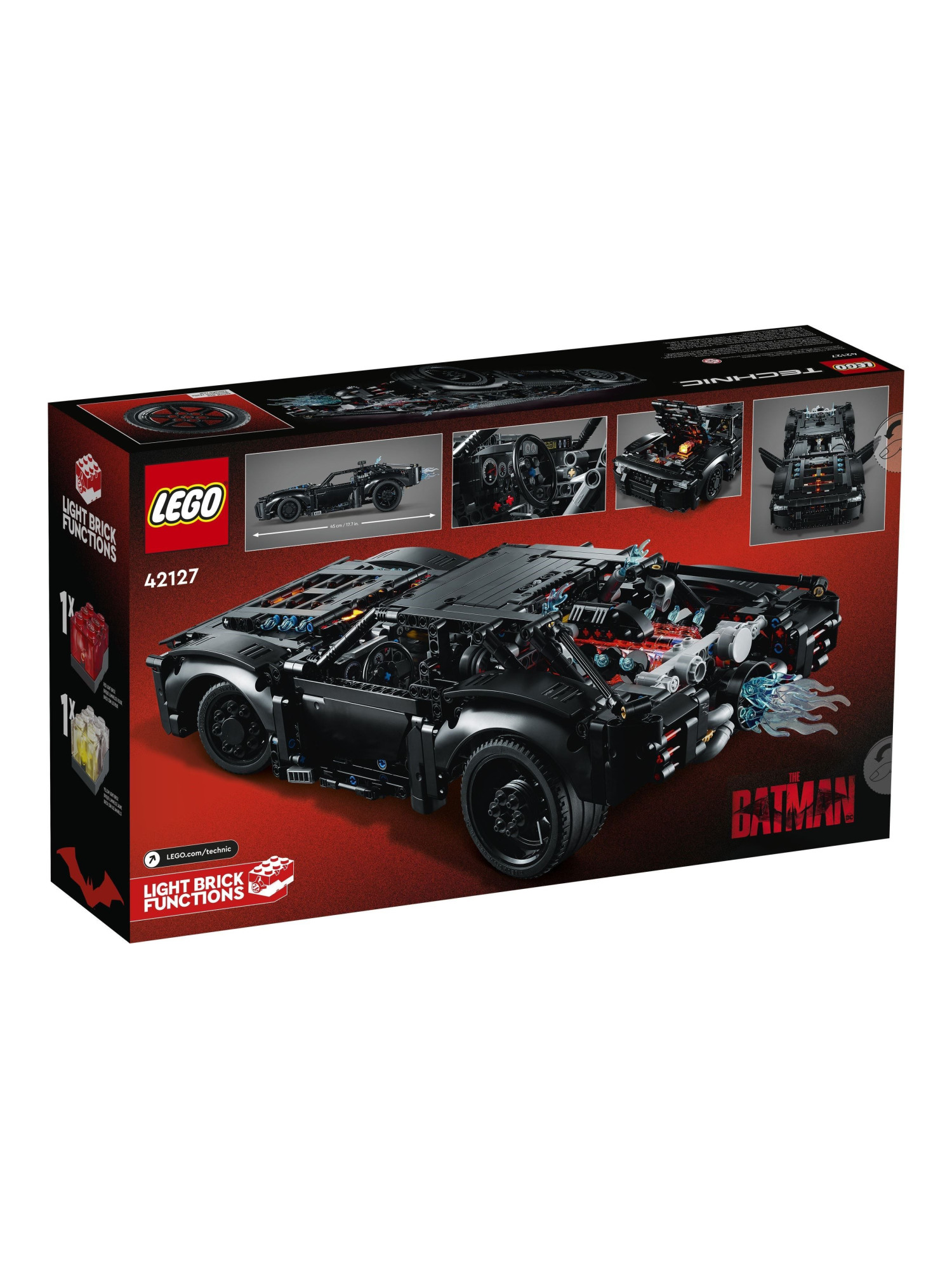 Конструктор LEGO Technic Бэтмен: Бэтмобиль 1360 дет. - фото 7