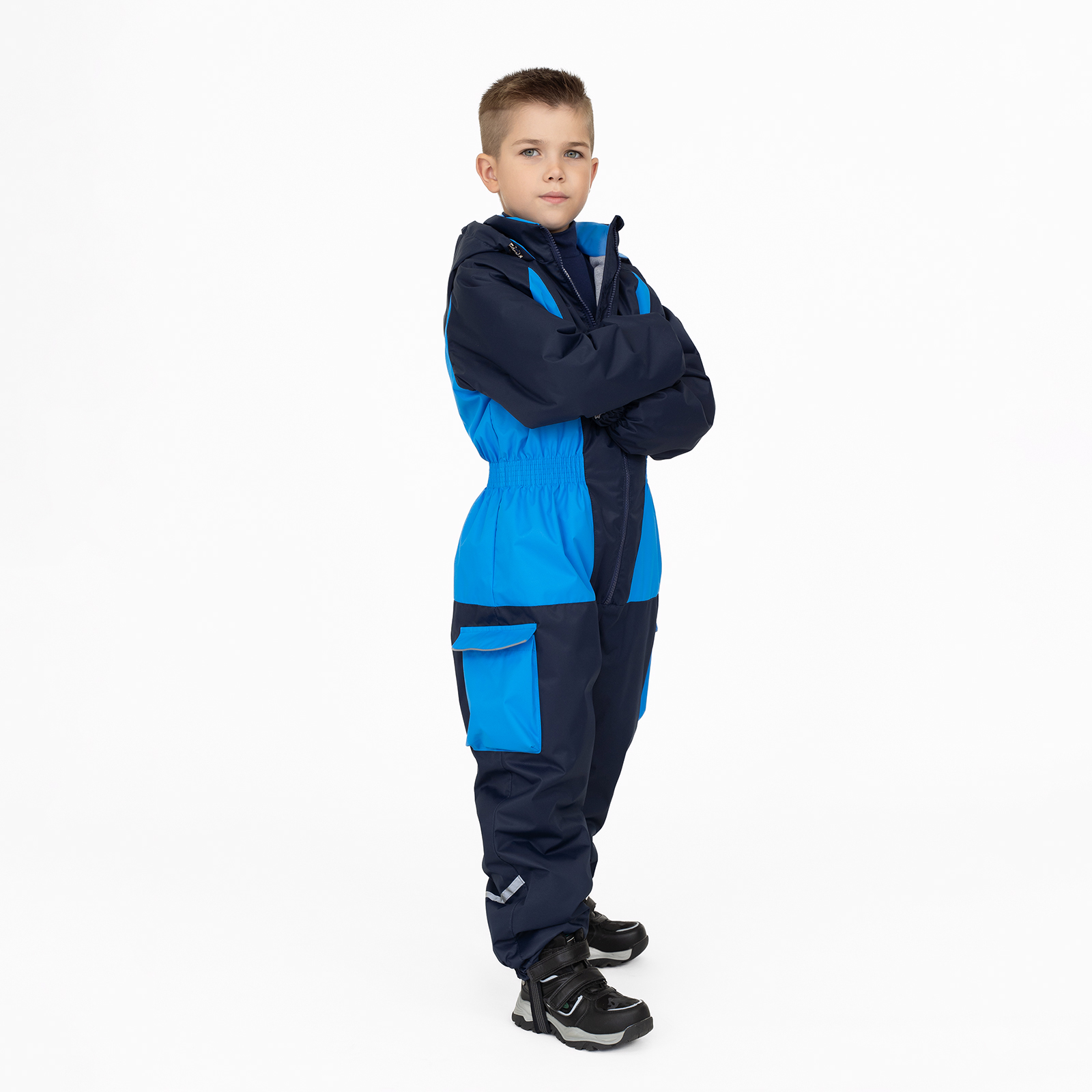 Комбинезон Arctic kids 30-045 голубой - фото 10