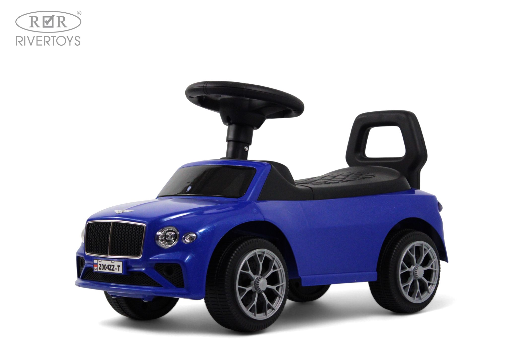 Каталка RIVERTOYS Z004ZZ-T-BLUE синий - фото 1