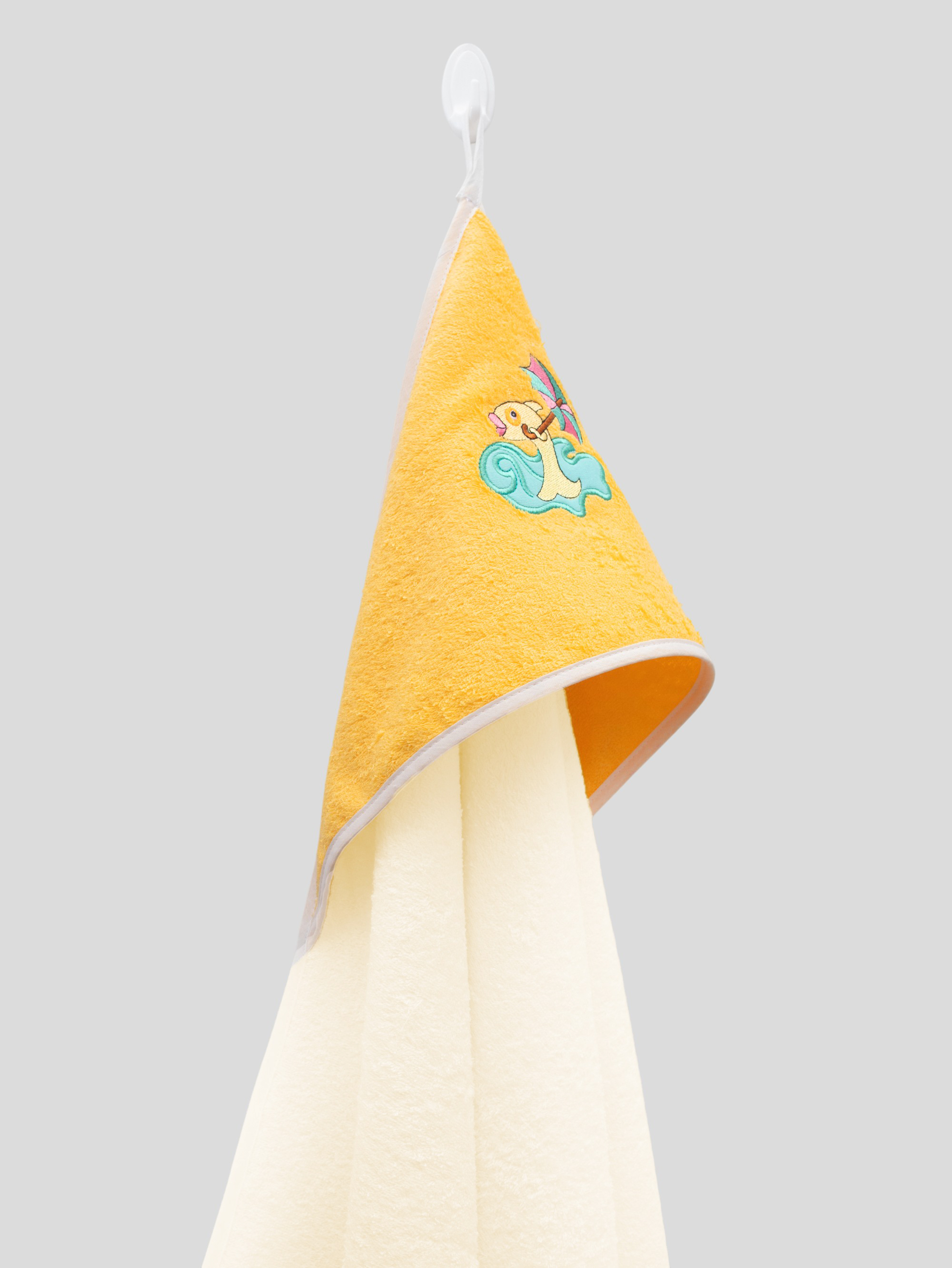 Полотенце уголок Wellness Малыш-01/35_Р 80 x 100 см 1 шт. - фото 8