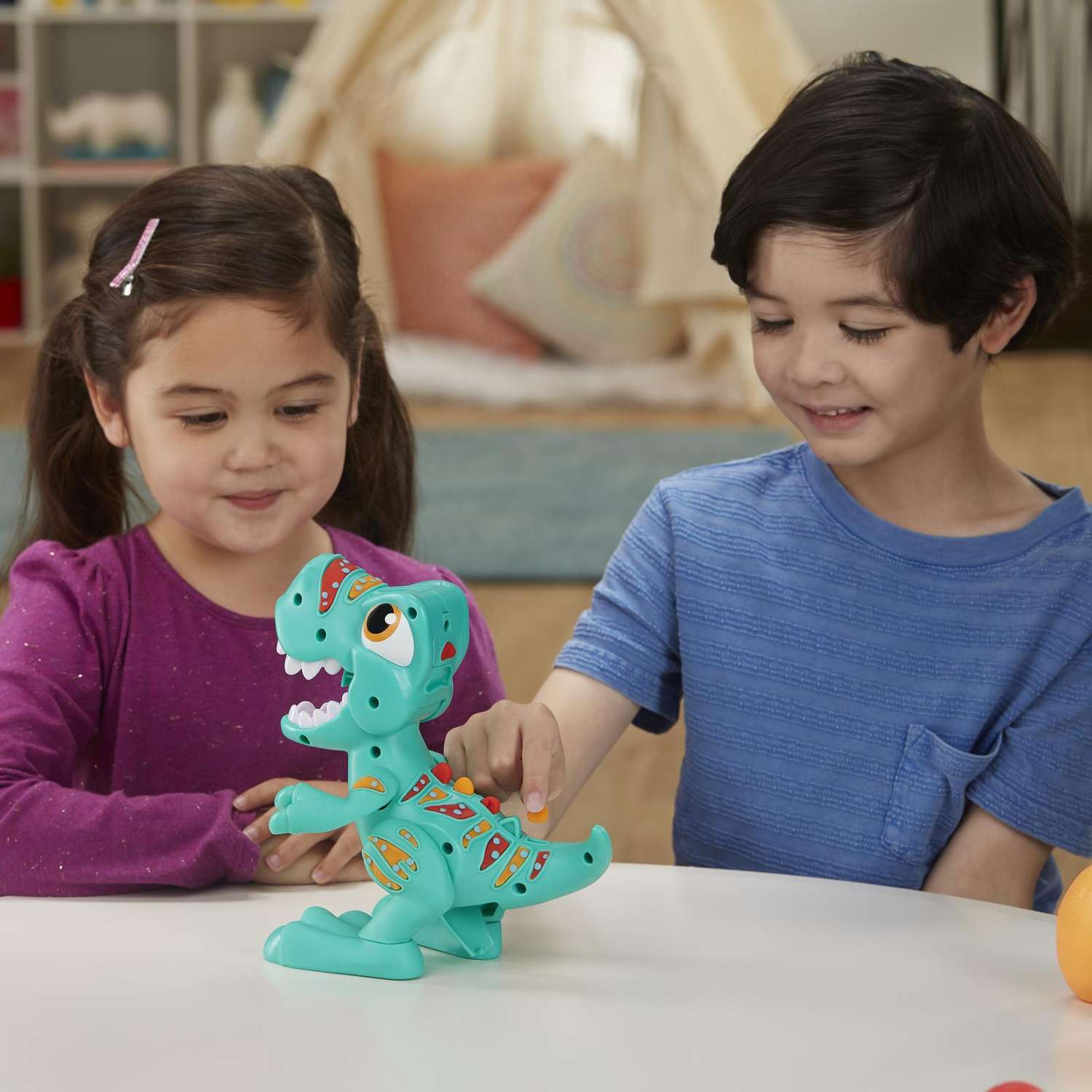 Пластилин Play-Doh Голодный динозавр - фото 8
