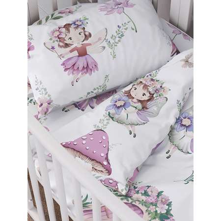 Комплект постельного белья Lemony kids Sandra Белый 3 предмета
