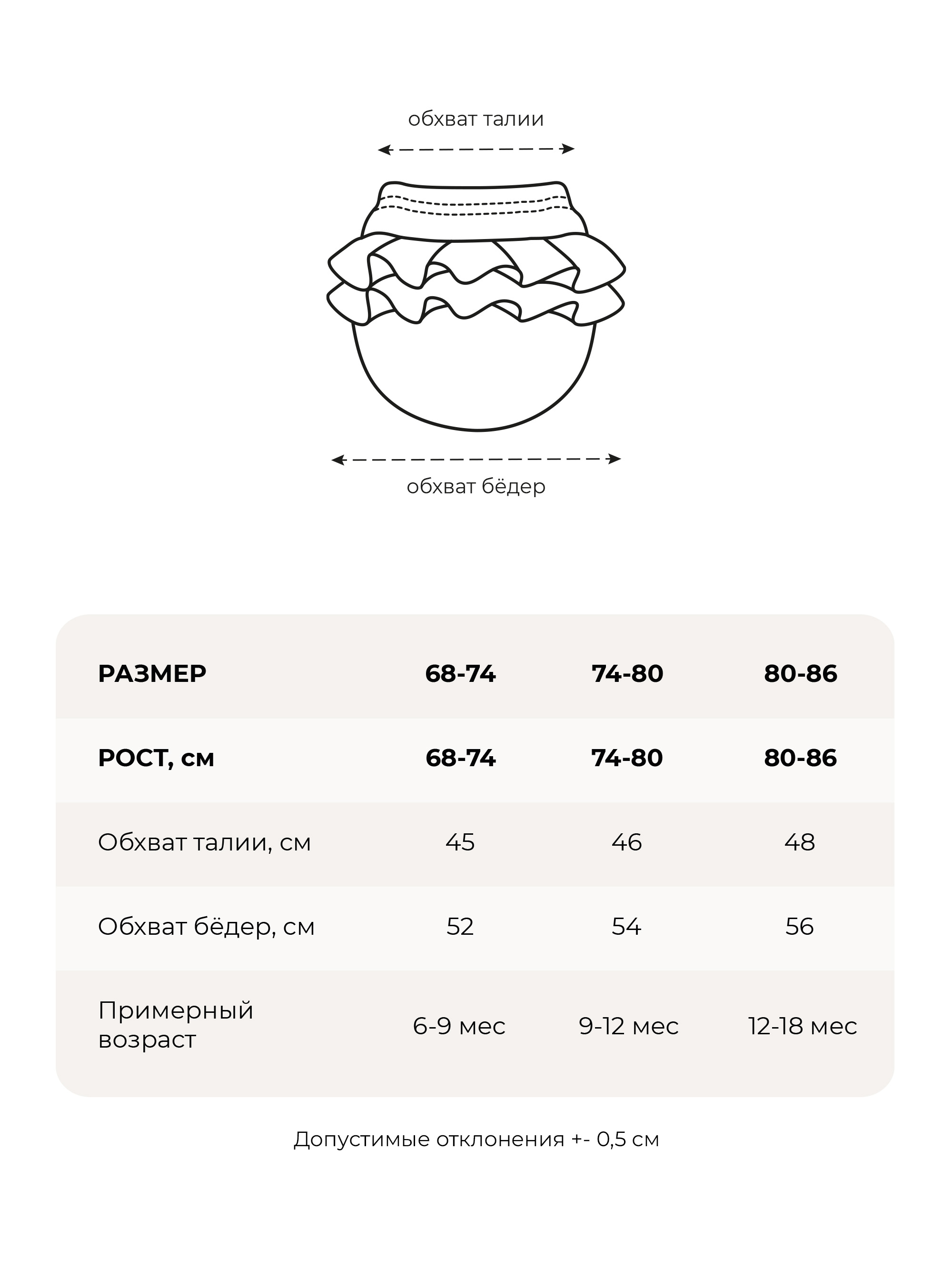 Трусы под подгузник BUBA KIDS BKBL104 - фото 7