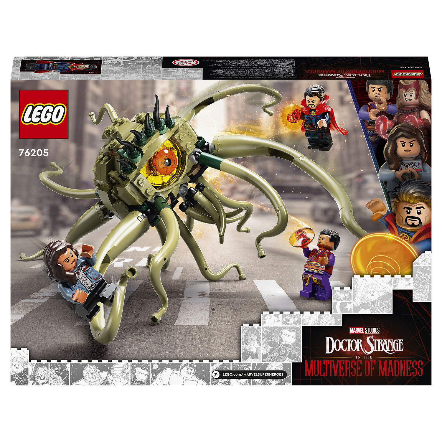 Конструктор LEGO Marvel Super Heroes Gargantos Showdown​ 264 дет. - фото 3
