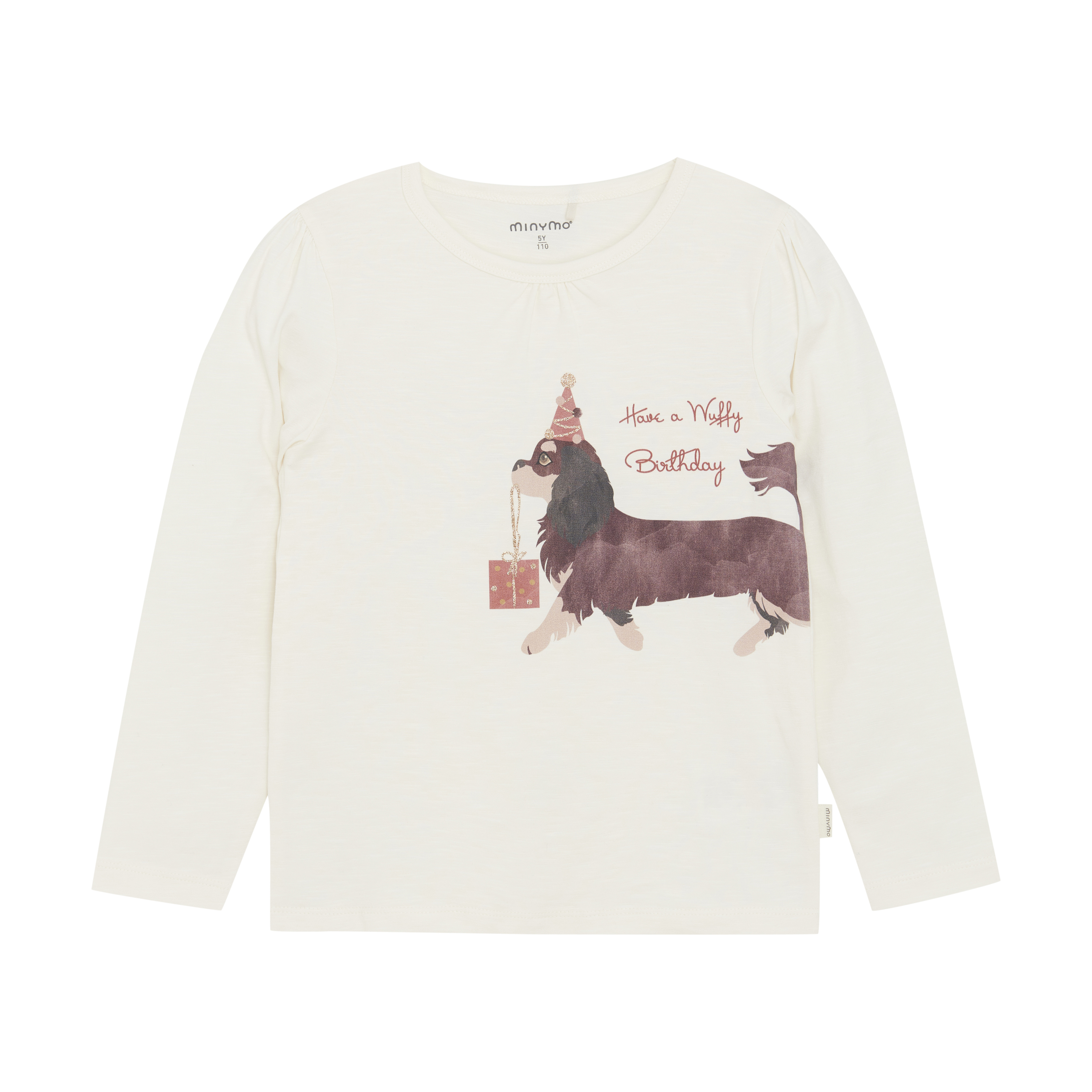 Лонгслив MinyMo 123615-1701 - фото 1