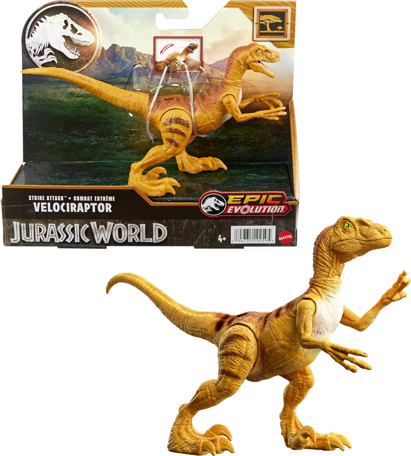 Фигурка Jurassic World Велоцираптор - фото 2