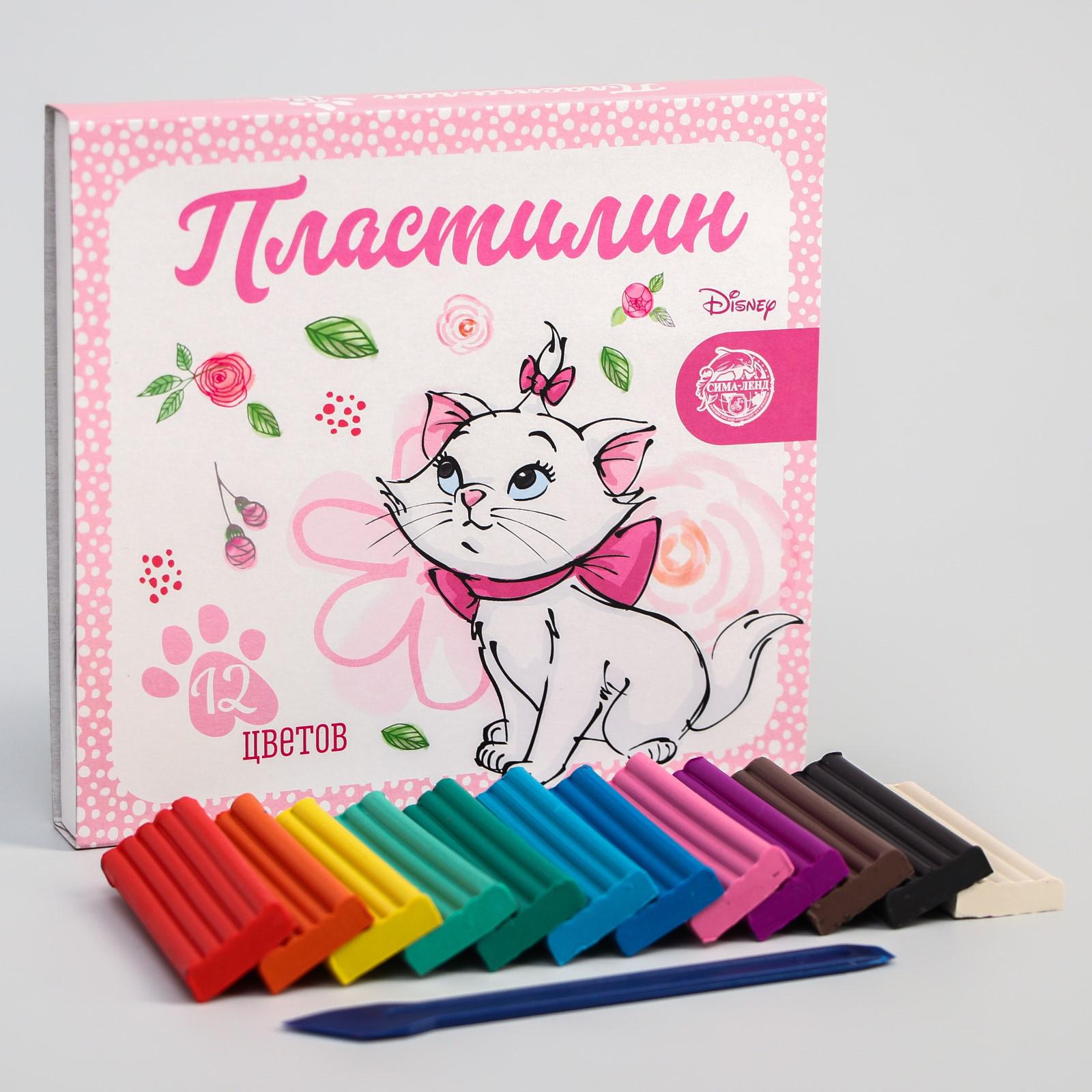 Пластилин Disney 12 цв. - фото 2