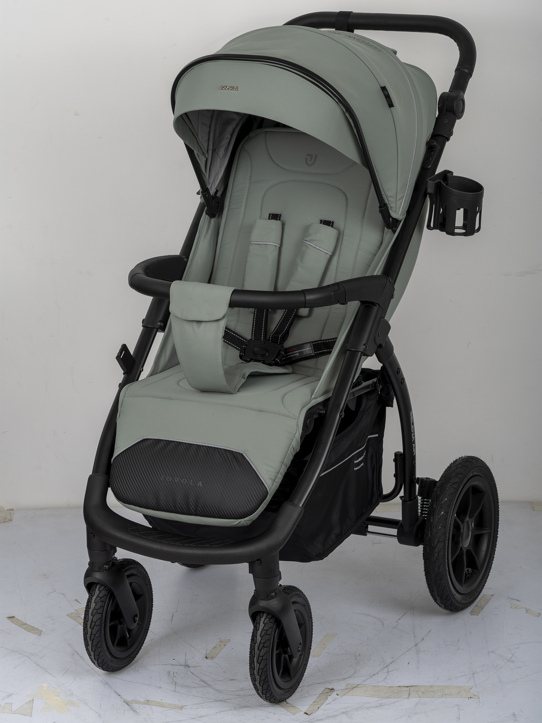 Коляска прогулочная JOVOLA Selena Air Plus зеленый - фото 1