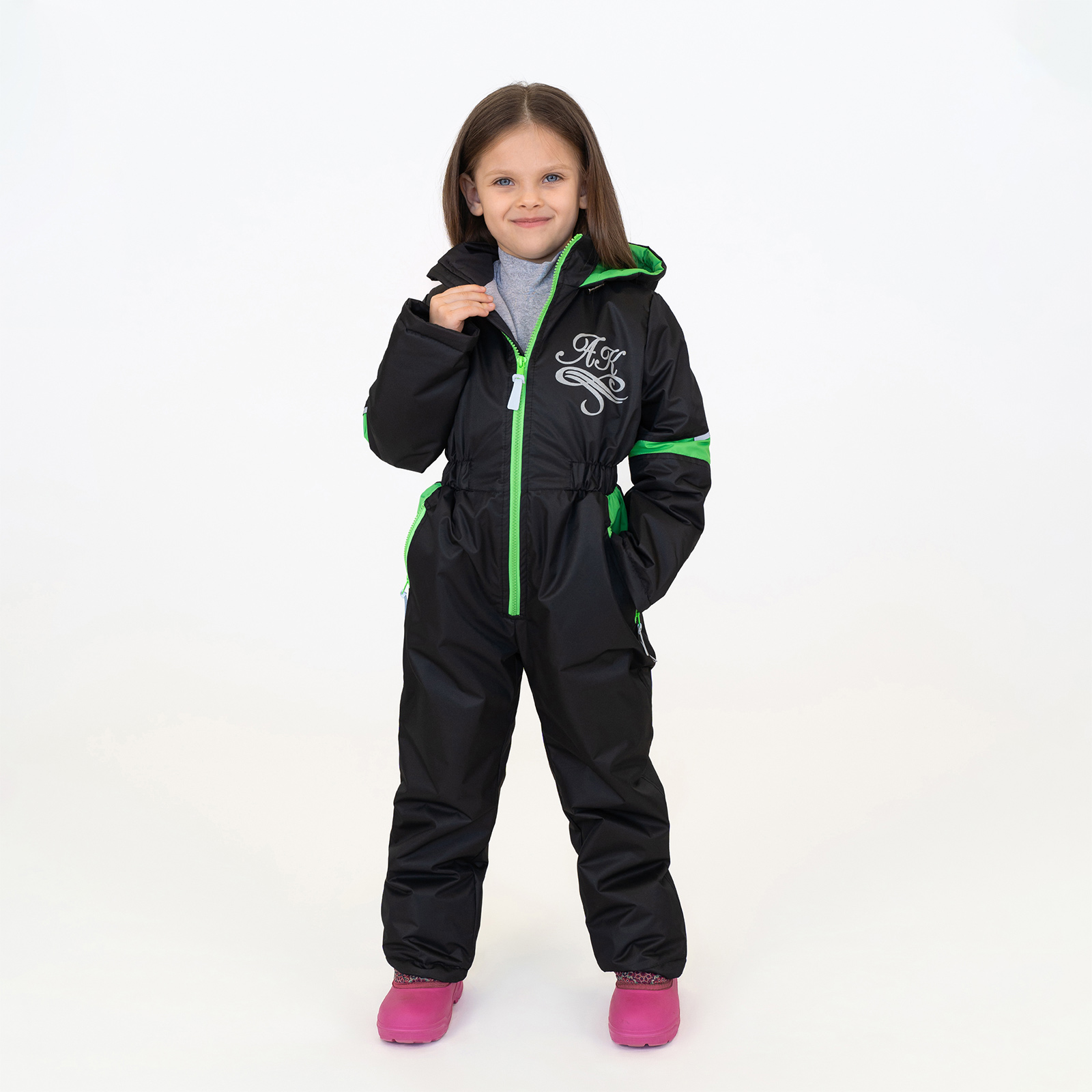 Комбинезон Arctic kids 30-041/2 черный яблоко - фото 15