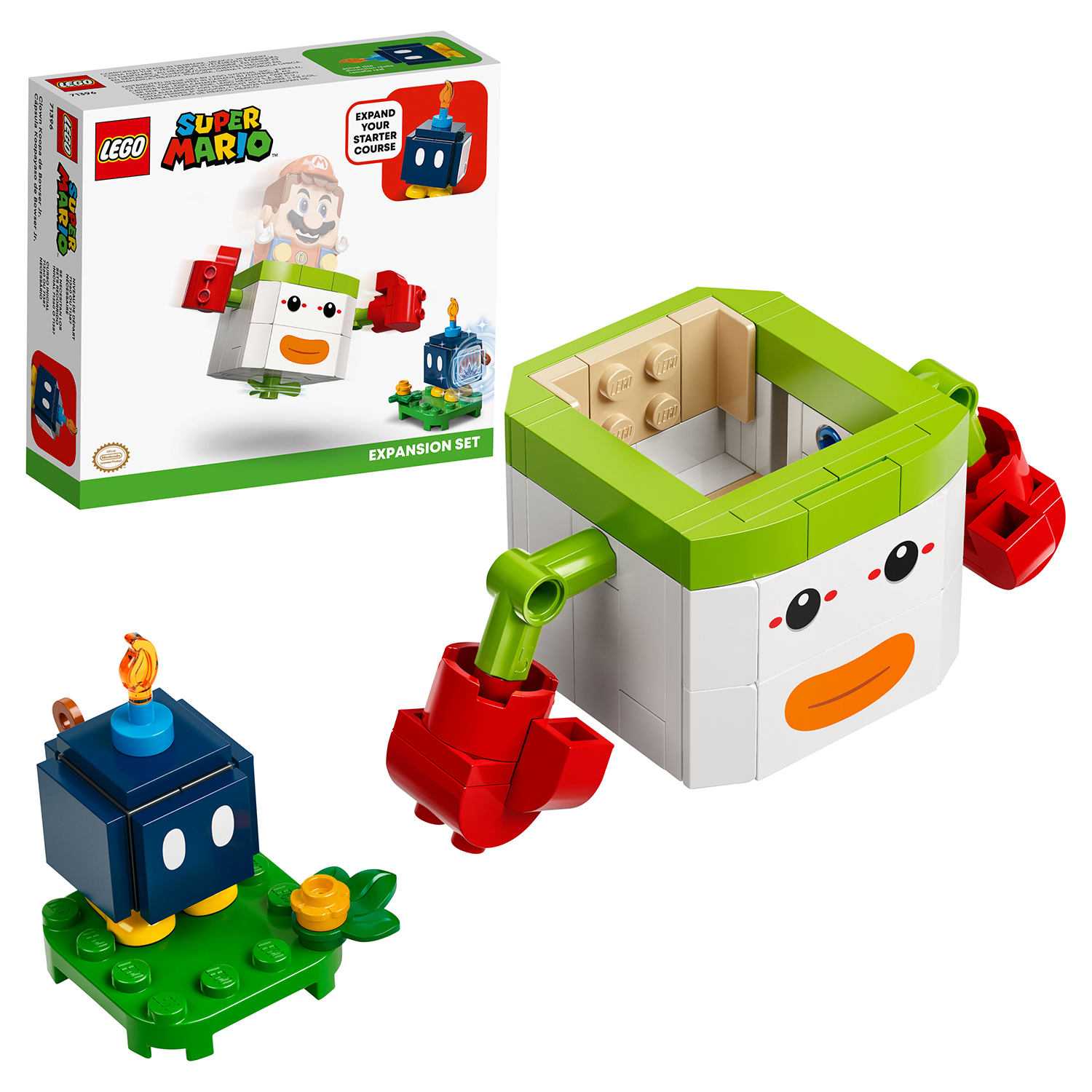 Конструктор LEGO Super Mario Bowser Jr. Clown Car 84 дет. - фото 1