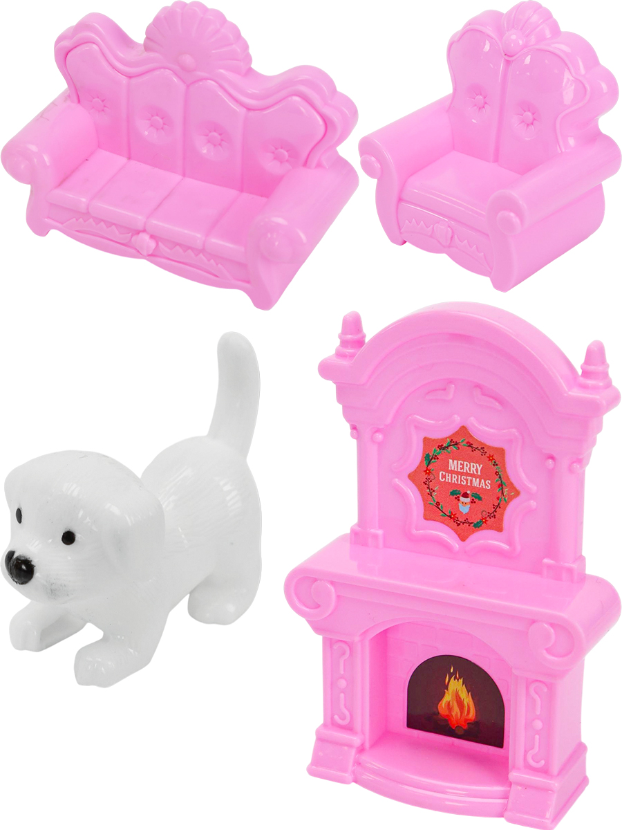 Домик для кукол Рыжий кот 17 см Y27221023 - фото 8