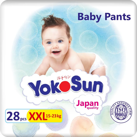 Трусики YokoSun XXL (15-23 кг) 28 шт.