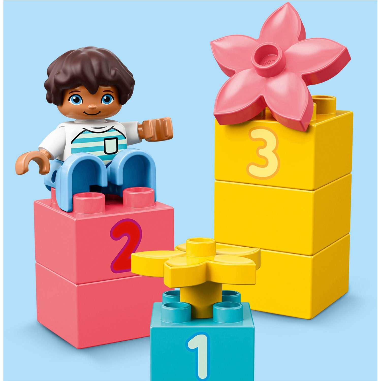 Конструктор LEGO DUPLO Коробка с кубиками 65 дет. - фото 10