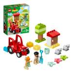 Конструктор LEGO DUPLO Фермерский трактор и животные