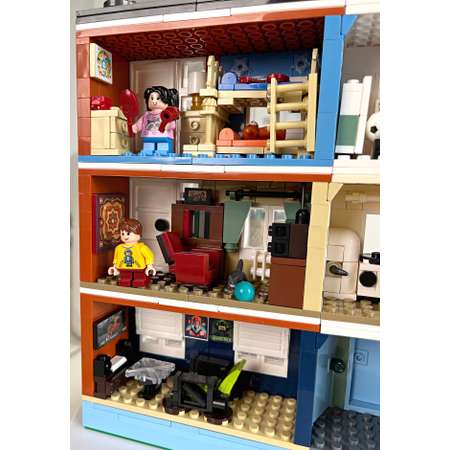 Конструктор brick labs Жилой дом 1133 дет.