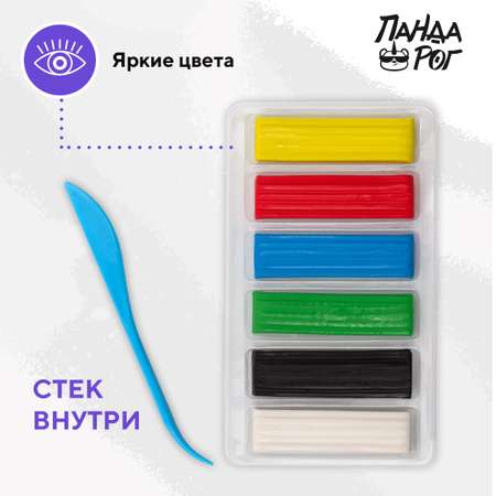 Пластилин ПАНДАРОГ 18 цв.