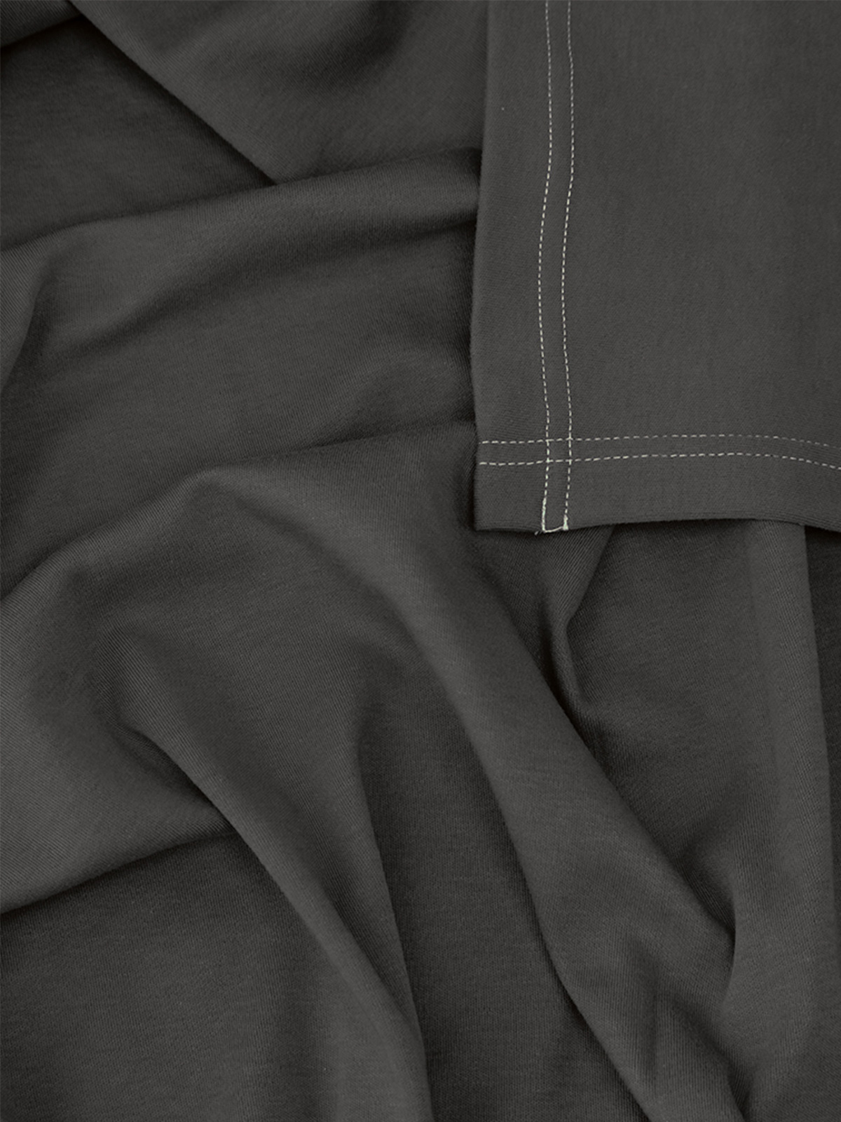 Пелёнка Mjolk Steel Grey трикотаж 85х115 см - фото 3