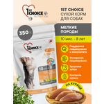 Корм сухой 1st Choice 1st Choice для собак мелких пород на курице 350г