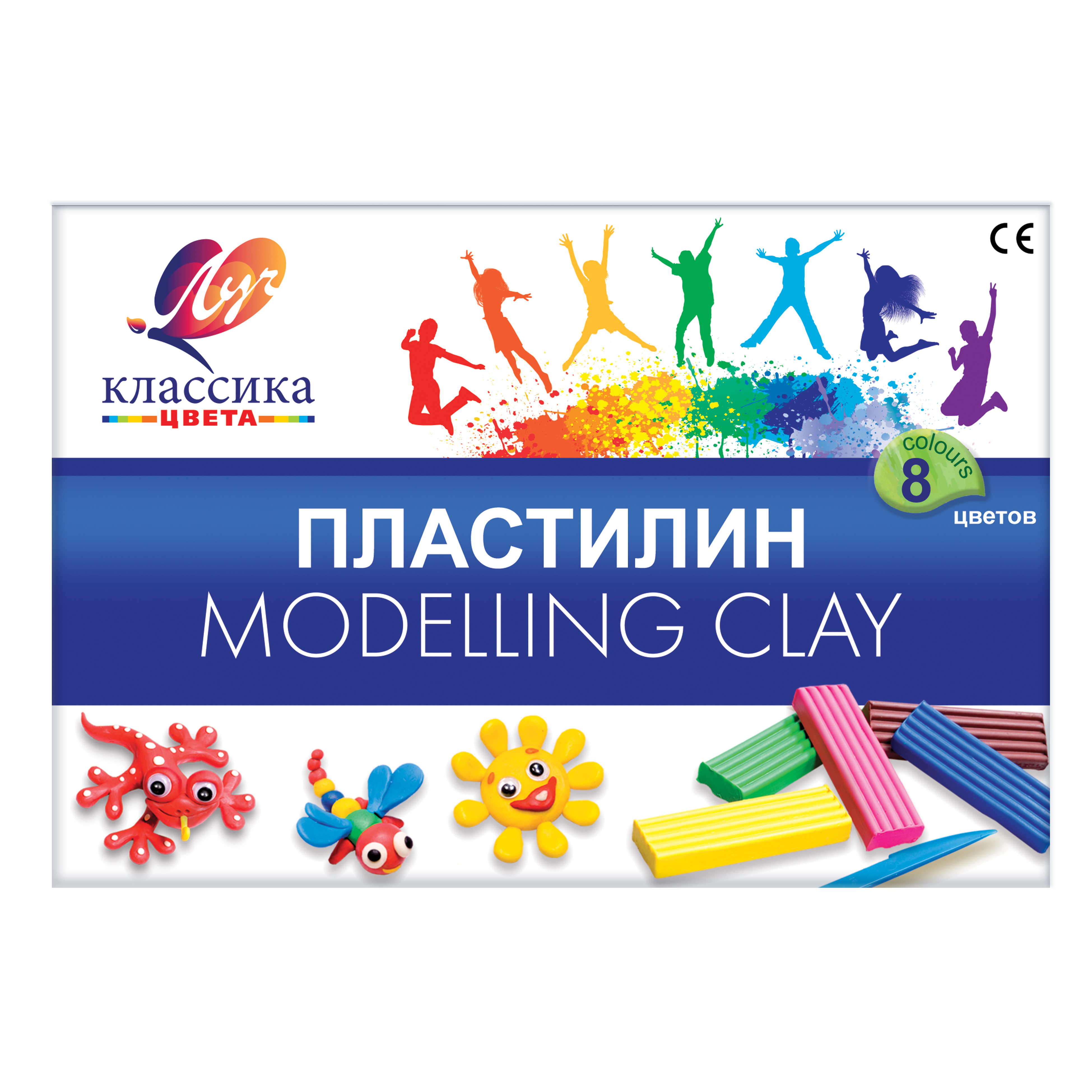 Пластилин Луч 8 цв. - фото 6