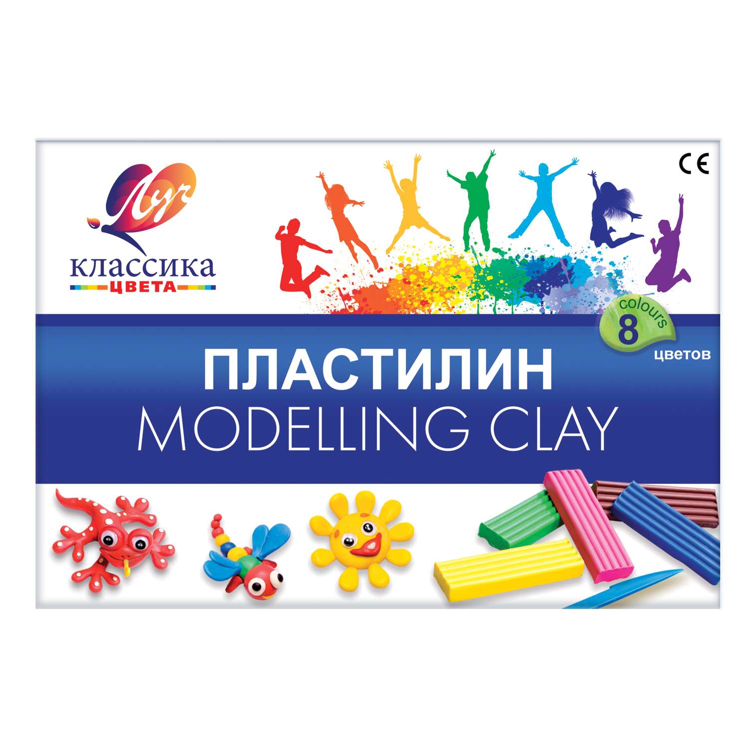Пластилин Луч 8 цв. - фото 6