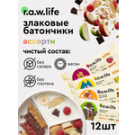 Батончики детские R.A.W.LIFE Ассорти 4 упаковки