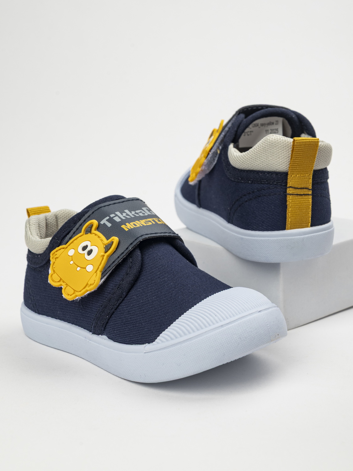 Кеды TikkaGo 7T22_12604_navy-yellow - фото 2