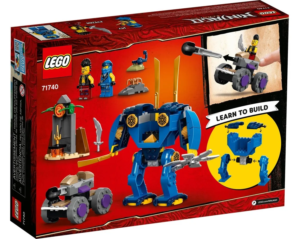 Конструктор LEGO NINJAGO 71740 98 дет. - фото 10