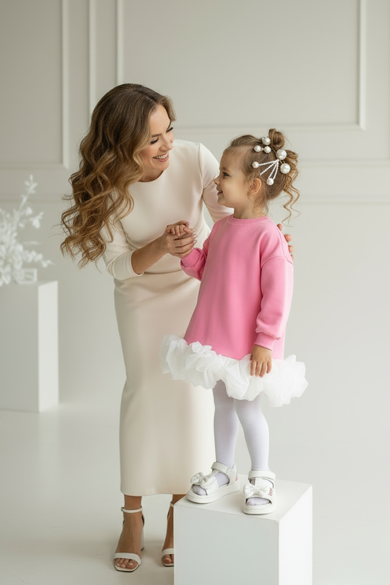 Платье Minilik ПлатьеНарядРозовое - фото 6