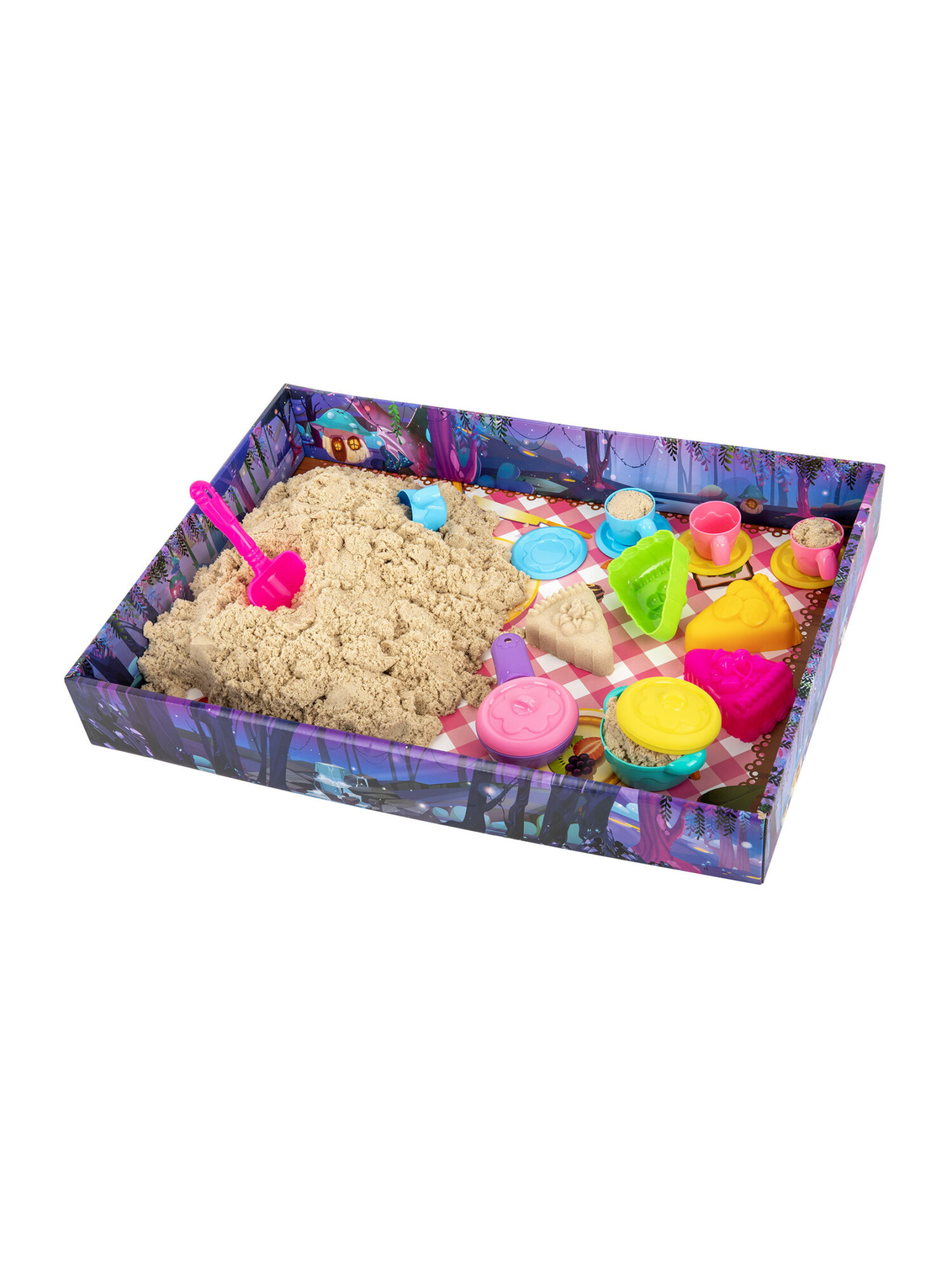 Кинетический песок Brauberg 3 кг - фото 11