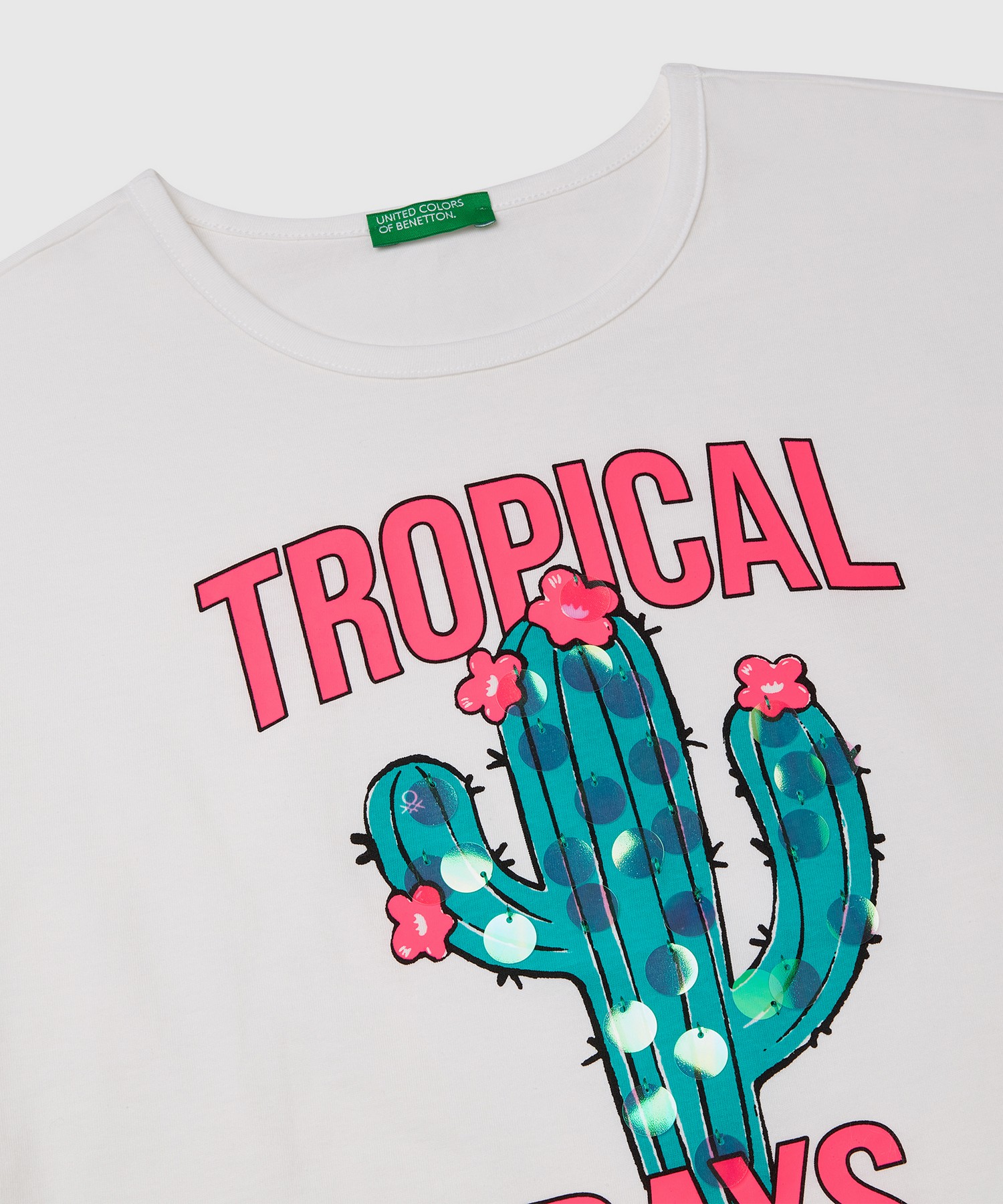 Футболка United Colors of Benetton 25P_3I1XC10P0_101 - фото 3